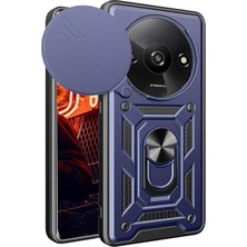 Microsonic Xiaomi Redmi A3 Kılıf Impact Resistant Lacivert