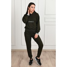 Koza Butik Kadın Yazı Baskılı Eşofman Takımı 3685-23