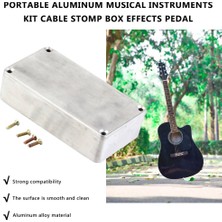 Zhuxi Shop B 1590A Tarzı 1590AB Alüminyum Müzik Aletleri Kiti Kablo Stomp Box Efekt Pedal Kutusu Gitar Efekt Stil Kılıflar Tutucu (Yurt Dışından)