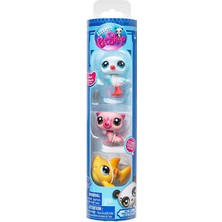 Sunman Littlest Pet Shop Minişler 3 Lü Su Samuru Martı Köpek Balığı Figür Seti 00556