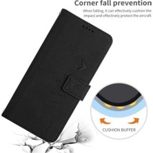 YH Market IPhone 16 Için Flip Case Pu Deri Kickstand Aşk Cüzdan Yan Toka (Yurt Dışından)