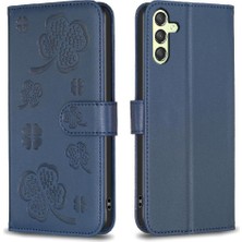 YH Market Samsung Galaxy S24 Artı Kart Yuvaları Tutucu Kickstand Pu Için Flip Case (Yurt Dışından)