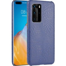 YH Market Huawei P40 Klasik Timsah Moda Koruyucu Için Şık Klasik Durumda (Yurt Dışından)