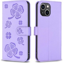 YH Market IPhone 14 Için Flip Case Artı Pu Deri Kart Yuvaları Tutucu Kickstand Cüzdan (Yurt Dışından)