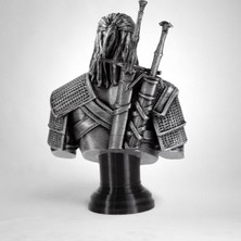 Anytime 3D Geralt Of Rivia Büst / Figür - The Witcher - 10 cm