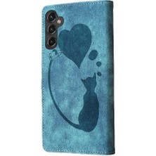 YH Market Samsung Galaxy S24 Fe Flip Için Flip Case Folio Tutucu Kapak Cüzdan Kılıf (Yurt Dışından)