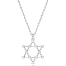 Swarovski 5677156 Swarovski Kolye Insigne:pend Star Constella Whi/rhs