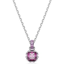 Swarovski 5651708 Swarovski Kolye Birthstone:pend Feb Pendant  Pur/rhs