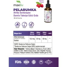 Maxiliv Pelarumka – Afrika Sardunyası (Pelargonium sidoides) İçeren Takviye Edici Damla – 30 ml
