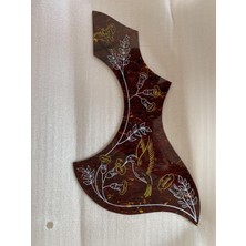 Zhuxi Shop B Kore'de Üretilmiş 1 Adet Profesyonel Kolibri Telli Çalgılar Için Pickguard Sticker Müzik Aksesuarı #3306 (Yurt Dışından)