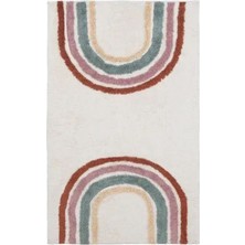 Almila Rainbow Cotton Halı (100X160 Cm)