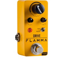 Zhuxi Shop B FC07 Tarzı Flamma FC07 Overdrive Pedal Elektro Gitar Overdrive Efekt Pedalı Sıcak ve Isıtıcı Modlar Gerçek Bypass ile Güç Kaynağı Ile (Yurt Dışından)