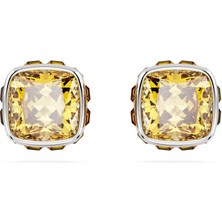 Swarovski 5660802 Swarovski Küpe Birthstone:pe Studs Nov Yel/rhs