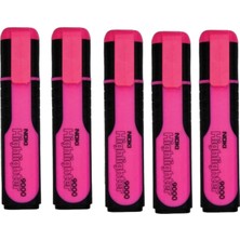 Noki Fosforlu Kalem Pembe 5 Adet