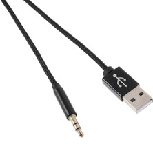 4U Sky iPhone iPad Için Lightning - 3,5 mm + USB Şarjlı Ses Aux Adaptör Kablosu (Yurt Dışından)