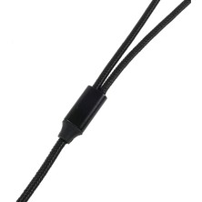 4U Sky iPhone iPad Için Lightning - 3,5 mm + USB Şarjlı Ses Aux Adaptör Kablosu (Yurt Dışından)