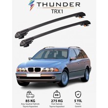 Thunder Bmw 5 Tourıng 1996-2003 Trx1 Thunder Carrier Kilitli Ara Atkı Taşıyıcı Tavan Barı Siyah