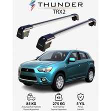 Thunder Mıtsubıshı Rvr 2010-2022 Trx2 Thunder Carrier Kilitli Ara Atkı Taşıyıcı Tavan Barı Siyah