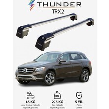 Thunder Mercedes-Benz Glc-Class 2016-2022 Trx2 Thunder Carrier Kilitli Ara Atkı Taşıyıcı Tavan Barı Siyah