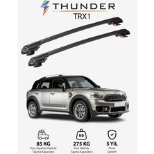 Thunder Mını Countryman 2017-SONRASI Trx1 Thunder Carrier Kilitli Ara Atkı Taşıyıcı Tavan Barı Gri