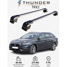 Thunder Seat Leon St 2021-SONRASI Trx2 Thunder Carrier Kilitli Ara Atkı Taşıyıcı Tavan Barı Siyah