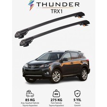 Thunder Toyota Rav4 2013-2018 Trx1 Thunder Carrier Kilitli Ara Atkı Taşıyıcı Tavan Barı Siyah