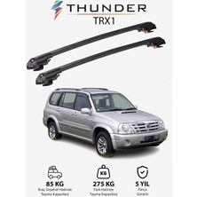 Thunder Suzukı Xl-7 1999-2006 Trx1 Thunder Carrier Kilitli Ara Atkı Taşıyıcı Tavan Barı Gri