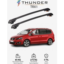 Thunder Seat Alhambra 2010-SONRASI Trx1 Thunder Carrier Kilitli Ara Atkı Taşıyıcı Tavan Barı Gri