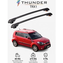 Thunder Kıa Soul 2009-2013 Trx1 Thunder Carrier Kilitli Ara Atkı Taşıyıcı Tavan Barı Gri