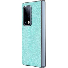 Manyi Mall Huawei Mate X2 Klasik Timsah Moda Anti Için Şık Klasik Durumda (Yurt Dışından)