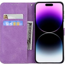 Manyi Mall Kart Yuvası Standı Kickstand Koruyucu ile IPhone 16 Pro Max Için Flip Case (Yurt Dışından)