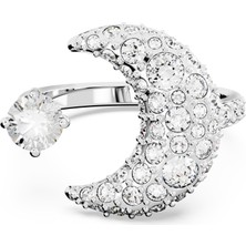 Swarovski 5677146 Swarovski Yüzük Luna:ring Small Cre/rhs 60