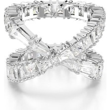 Swarovski 5677630 Swarovski Yüzük Hyperbola:rıng Whıte/rhs 52