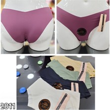 Intive Lingerie Kadın Günlük Kullanım %100 Orijinal Lazer Kaliteli V Kesim Külot/slip -2811