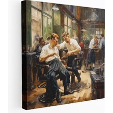 Painted Anarchy Empresyonist Berberler Kanvas Tablo - Berber, Enerji, Duvar Dekorasyonu, Tablo, 30X30