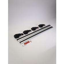 Thunder Nıssan Armada 2017-SONRASI Trx1 Thunder Carrier Kilitli Ara Atkı Taşıyıcı Tavan Barı Gri