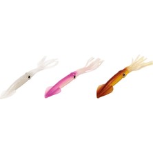 Lineaeffe Ff Alive Squid 22.9 cm 3 Adet Sahte Balık 42-Natural Squid