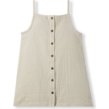 Petit Coral Organik Pamuk Müslin Askılı Elbise