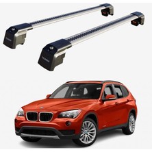 Thunder Bmw X1 2009-2015 Trx2 Thunder Carrier Kilitli Ara Atkı Taşıyıcı Tavan Barı Gri
