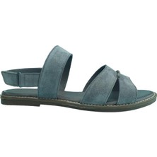 Extrafıt Topuksuz Süet Sandalet 7193