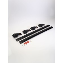 Thunder Mg Zs Crossover 2018-SONRASI Trx1 Thunder Carrier Kilitli Ara Atkı Taşıyıcı Tavan Barı Siyah