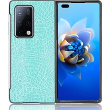 Colorful Shop Huawei Mate X2 Klasik Timsah Moda Anti Için Şık Klasik Durumda (Yurt Dışından)