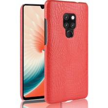 Colorful Shop Huawei Mate 20 Için Şık Klasik Durumda Klasik Timsah Moda Anti (Yurt Dışından)