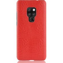 Colorful Shop Huawei Mate 20 Için Şık Klasik Durumda Klasik Timsah Moda Anti (Yurt Dışından)