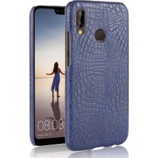 Colorful Shop Huawei P20 Lite Klasik Timsah Moda Anti Için Şık Klasik Durumda (Yurt Dışından)