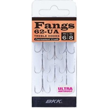 Bkk Fangs-62 Ua Üçlü Olta Iğnesi 8 8 Pcs