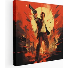 Painted Anarchy Pulp Fiction Duvar Dekorasyonu