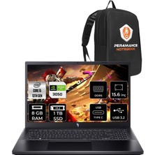 Acer Nitro V 15 Intel Core I5 13420H 8gb 1tb SSD RTX3050/6GB 144Hz 15.6" Fhd Fdos Taşınabilir Bilgisayar NH.QNCEY.002 & Per4 Çanta NHQNCEY002P303