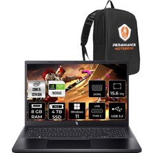 Acer Nitro V 15 Intel Core I5 13420H 8gb 4tb SSD RTX3050/6GB 144Hz 15.6" Fhd W11H Taşınabilir Bilgisayar NH.QNCEY.002 & Per4 Çanta NHQNCEY002P345