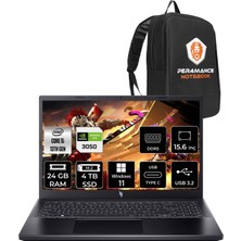 Acer Nitro V 15 Intel Core I5 13420H 24GB 4tb SSD RTX3050/6GB 144Hz 15.6" Fhd W11P Taşınabilir Bilgisayar NH.QNCEY.001 & Per4 Çanta NHQNCEY001P395